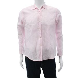 Brooks Brothers Men's Long Sleeves Button Down Shirt Pink Size M